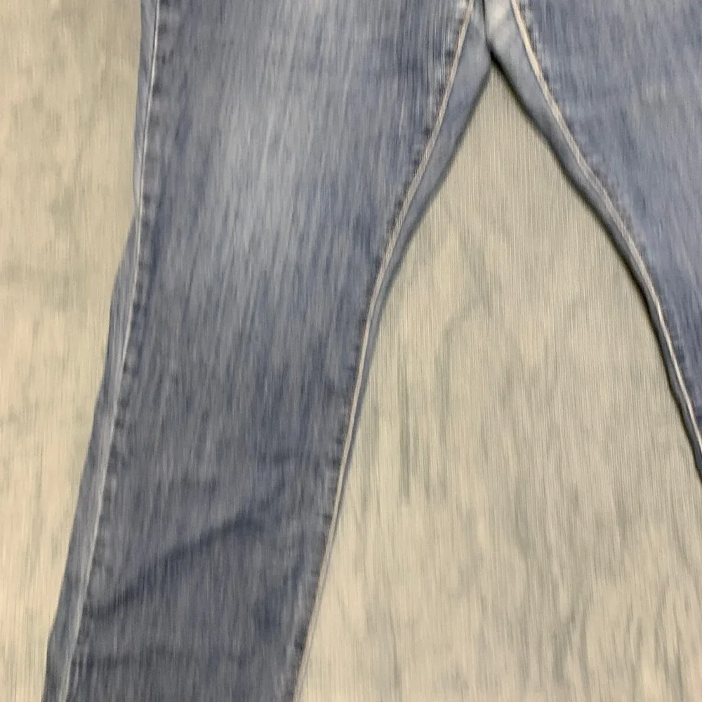Levi's Signature Mid Rise Slim Jeans Men 36 Blue Denim Cotton Medium Wash Casual